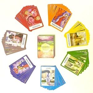 Chakra Wisdom Oracle Card Deck with Box by Tori Hartman (No GuideBook)
